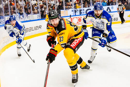 Leksands Kalle Östman och Luleås Albin Lundin och