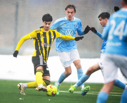 Bläddra bland fler bilder av Fotboll, U19, IFK Hässleholm - Malmö FF