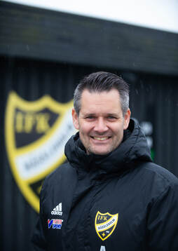 IFK Hässleholms nye tränare Fredrik Ahlgren i Hässleholm