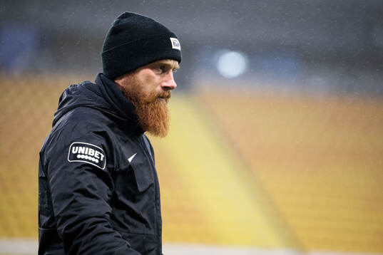 Landskronas tränare Max Mölder