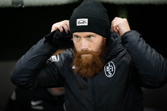 Landskronas tränare Max Mölder