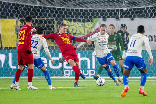 Landskronas Philip Andersson och Värnamos Gustav Engvall