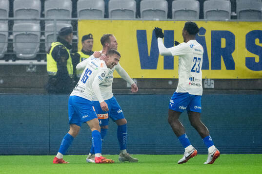 Värnamos Albin Lohikangas, Gustav Engvall och Samuel Kotto