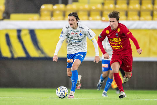 Värnamos Simon Thern och Landskronas Victor Karlsson
