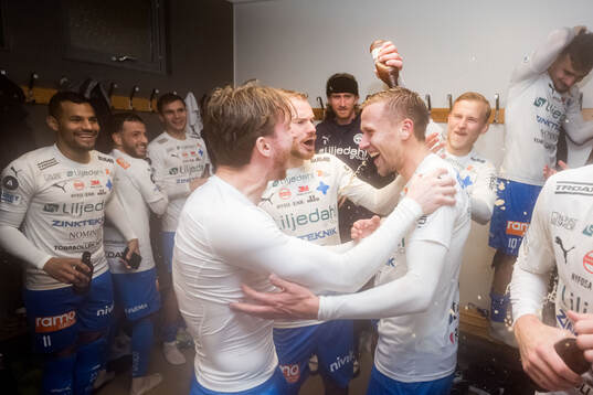 Värnamos Carl Johansson, Freddy Winsth och Albin