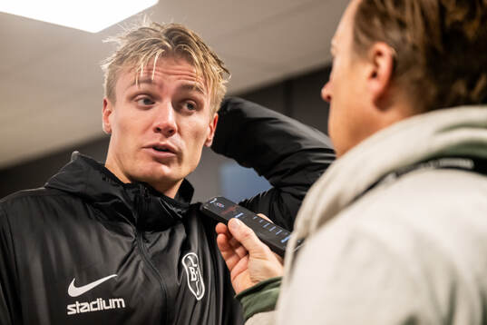 Landskronas målvakt Svante Hildeman