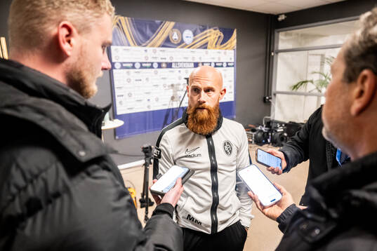 Landskronas tränare Max Mölder