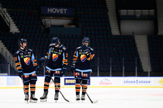Djurgårdens Hana Haasova, Tereza Plosova och Tereza