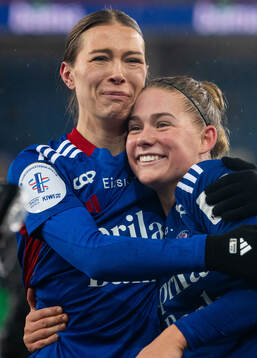 Mimmi Löfwenius Veum and Sædis Run Heidarsdottir of