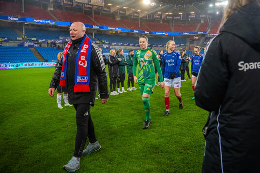 Nils Lexerød, head coach of Vålerenga, and goalkeeper