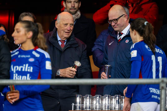 H.M. King Harald V of Norway and Karl-Petter Løken,
