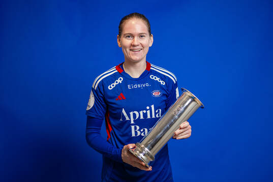 Linn Victoria Vickius of Vålerenga poses for a portrait