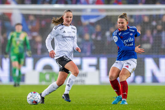 Karna Sæther Sødahl of Rosenborg and Sædis Run