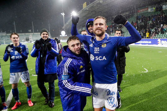 under fotbollsmatchen i kvalet till Superettan mellan GIF