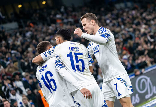 24.11.2024 - 3F Superliga at Parken Stadium in Copenhagen -