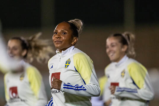 Madelen Janogy of the Swedish women's national football team