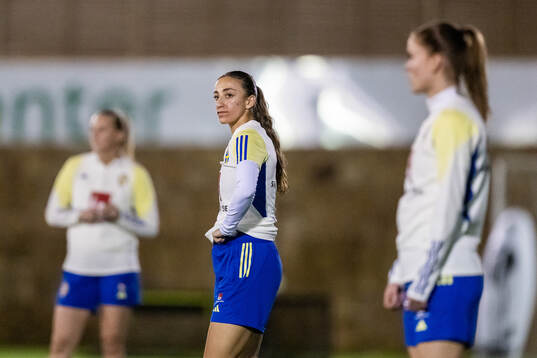 Rusul Rosa Kafaji of the Swedish women's national football