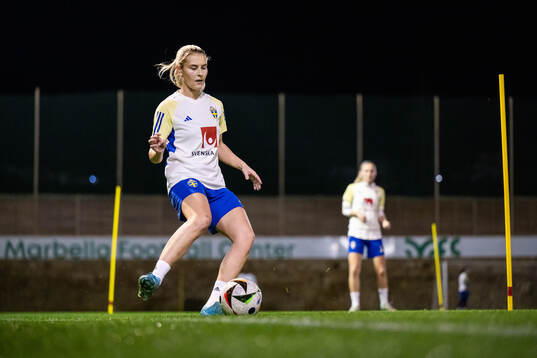Amanda Nildén of the Swedish women's national football team