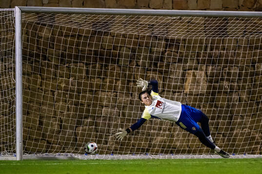 Goalkeeper Zecira Musovic of the Swedish women's national