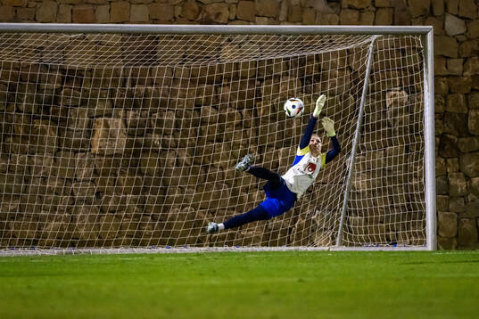 Goalkeeper Jennifer Falk of the Swedish women's national