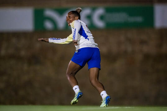 Madelen Janogy of the Swedish women's national football team