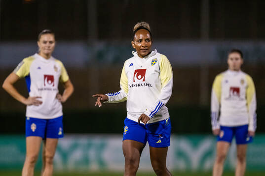 Madelen Janogy of the Swedish women's national football team