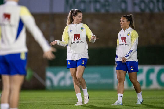 Linda Sembrant and Johanna Rytting Kaneryd of the Swedish