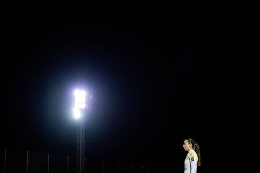 Rusul Rosa Kafaji of the Swedish women's national football