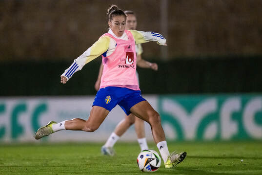 Filippa Angeldahl of the Swedish women's national football