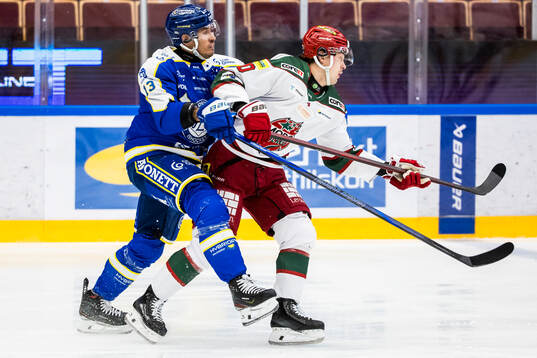 Leksands Jon Knuts och Modos Sampo Ranta