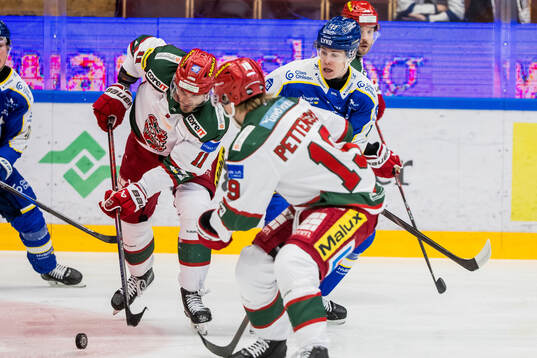 Modos Alexander True och Leksands Dennis Altörn