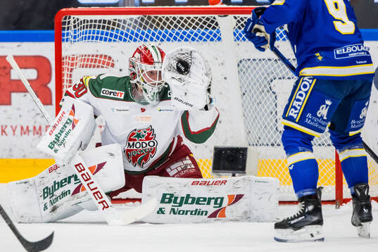 Modos målvakt Lassi Lehtinen