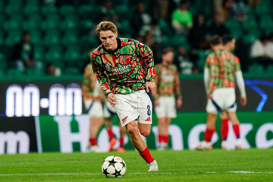 Martin Ødegaard of Arsenal