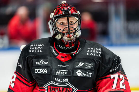 Malmö Redhawks målvakt Daniel Marmenlind