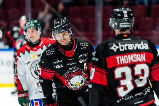 Malmö Redhawks Christoffer Forsberg deppar