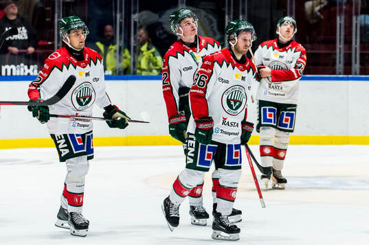 Frölundas spelare deppar