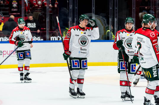 Frölundas spelare deppar