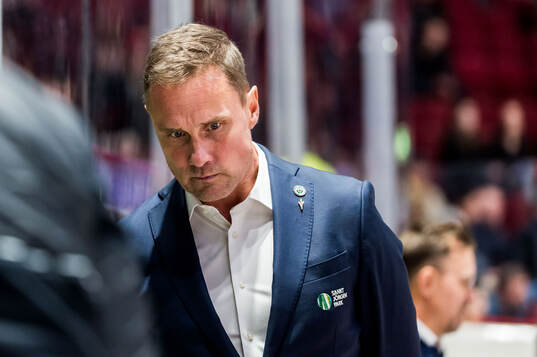 Frölundas tränare Roger Rönnberg