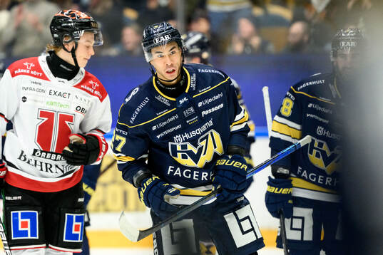 HV71s Jonathan Ang jublar