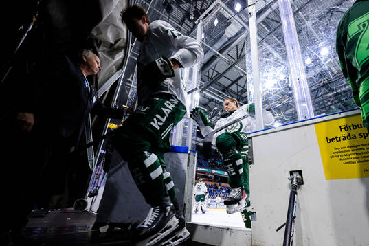 Färjestads Adam Ollas Mattsson och Magnus Nygren