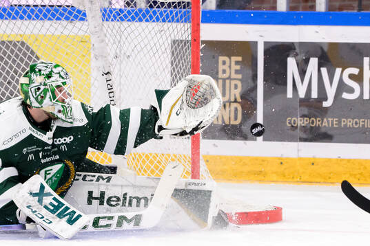 Färjestads målvakt Maxime Lagacé