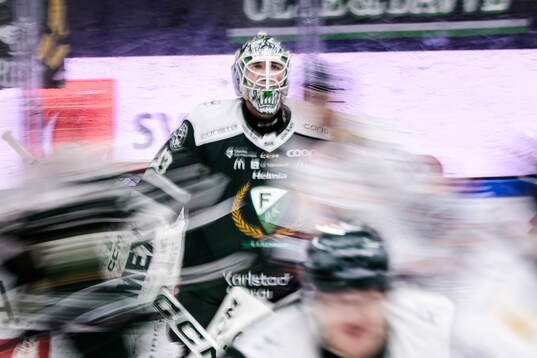 Färjestads målvakt Maxime Lagacé