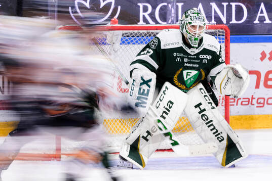 Färjestads målvakt Maxime Lagacé