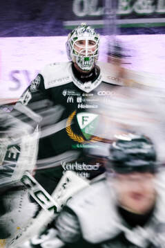 Färjestads målvakt Maxime Lagacé