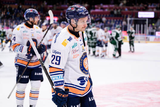 Växjös Sebastian Strandberg deppar