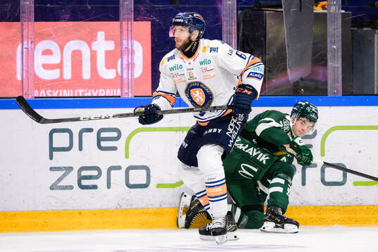 Växjös Petter Granberg och Färjestads Viktor Lodin