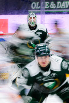 Färjestads målvakt Maxime Lagacé