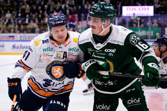 Växjös Ludvig Nilsson och Färjestads Alexander