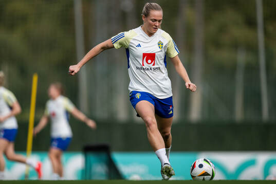 Magdalena Eriksson of the Swedish women's national football