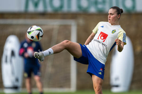 Hanna Wijk of the Swedish women's national football team